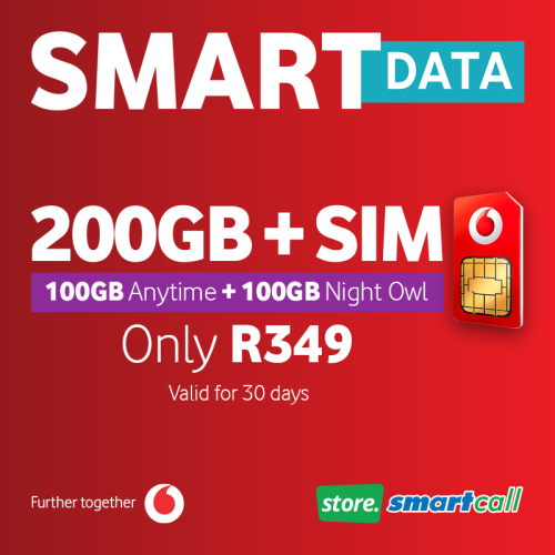 SIM Only + 200GB Smart Data