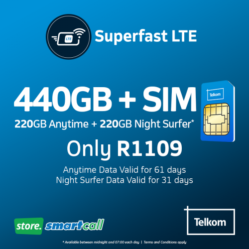 telkom unlimited data deals sim only